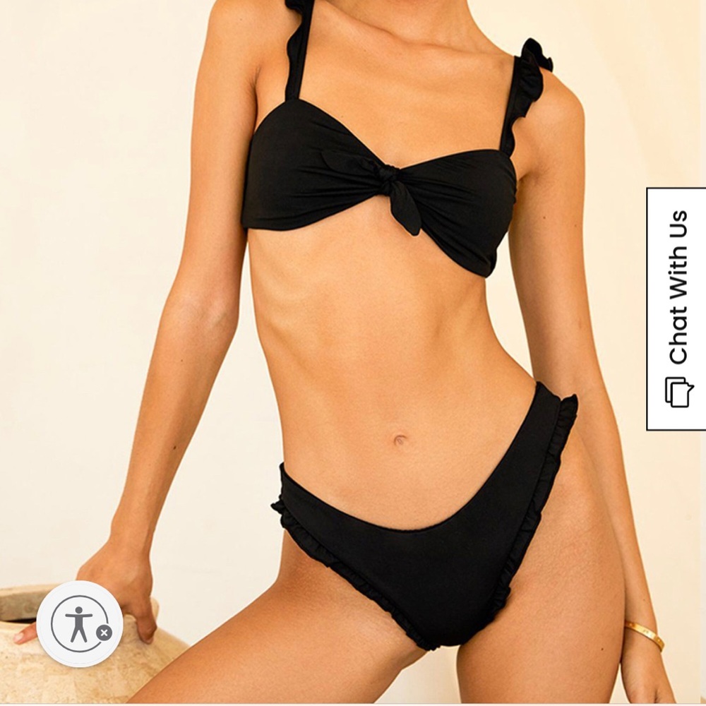 Dippin Daisys black bikini